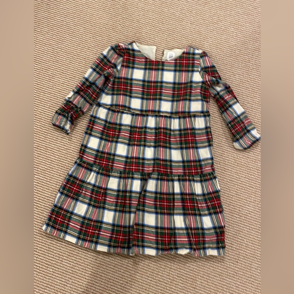 Gap plaid dress - cute for the holidays